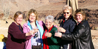 Champagne in the Grand Canyon